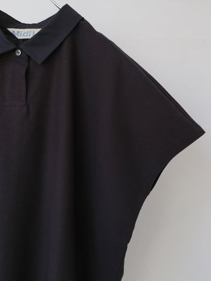 polo no sleeve pullover