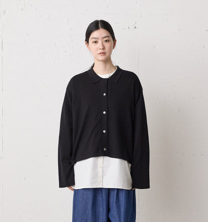 knit shirt cardigan