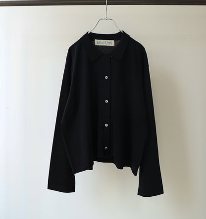 knit shirt cardigan