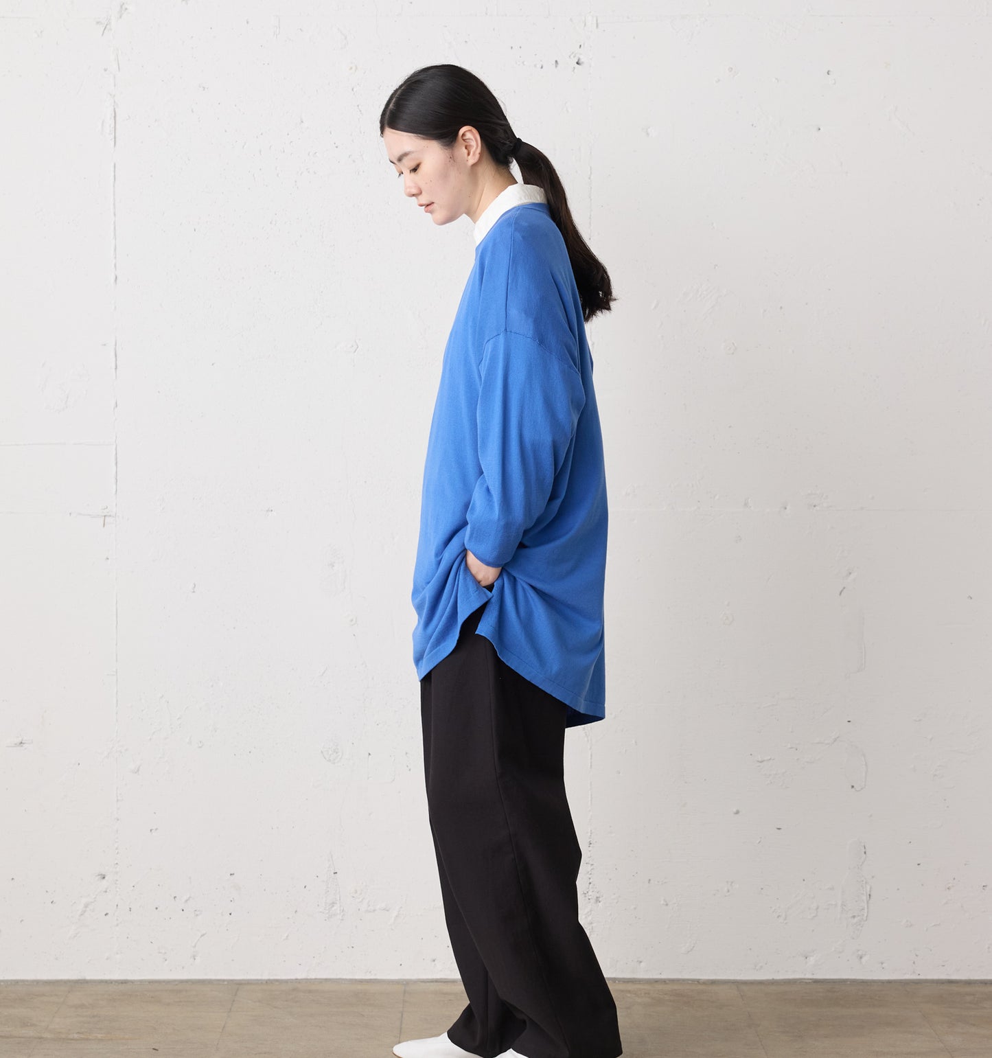 knit tunic pullover