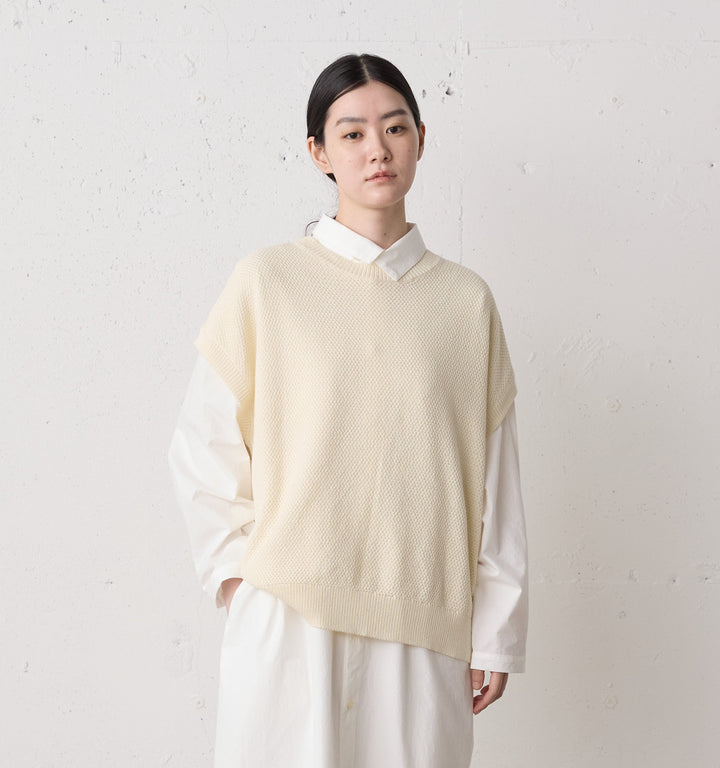 cocoon knit vest