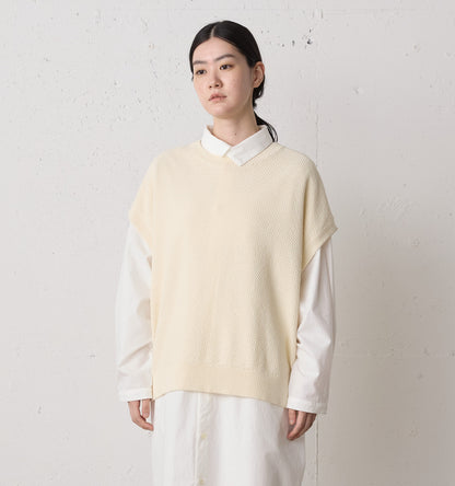 cocoon knit vest