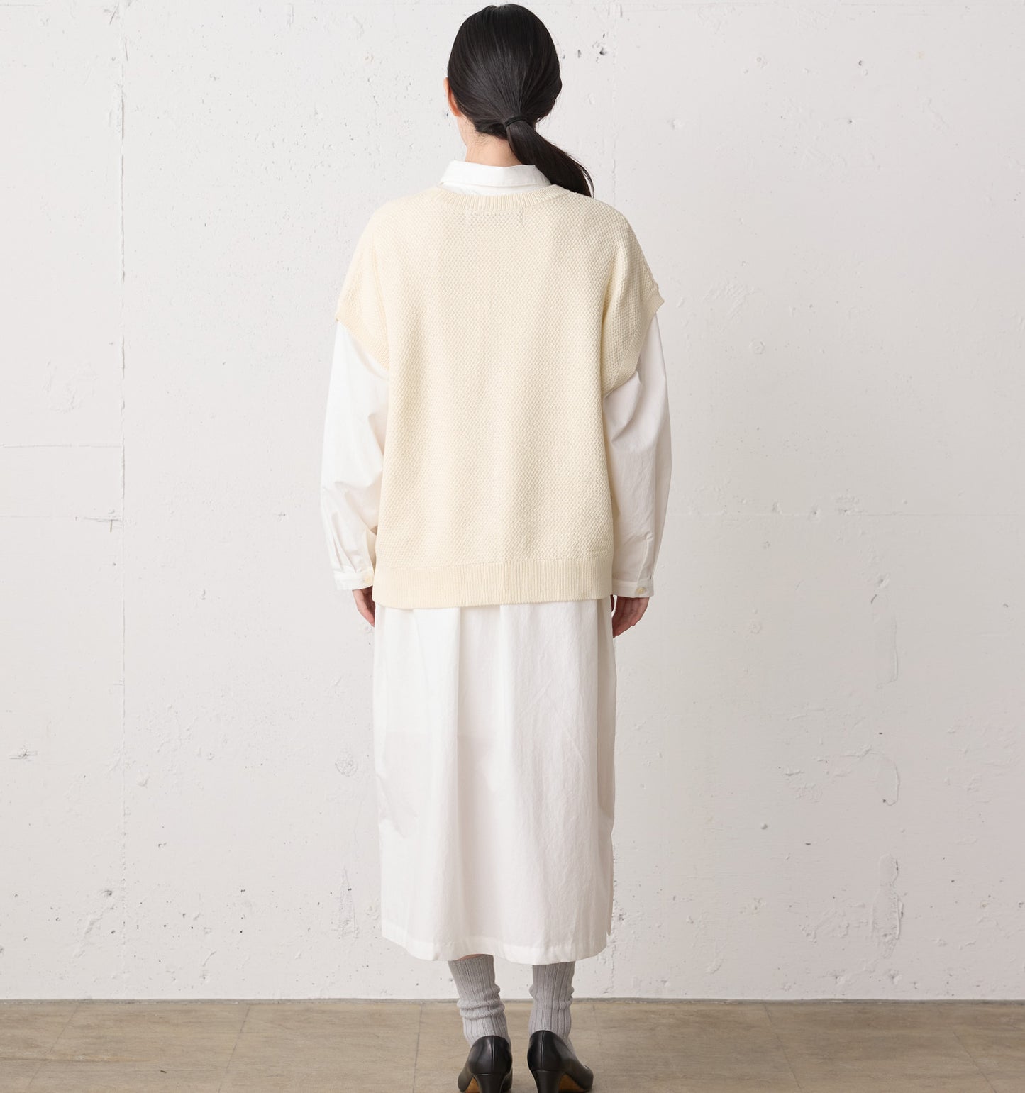 cocoon knit vest