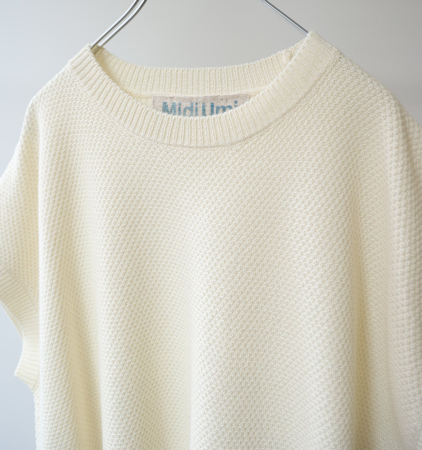 cocoon knit vest