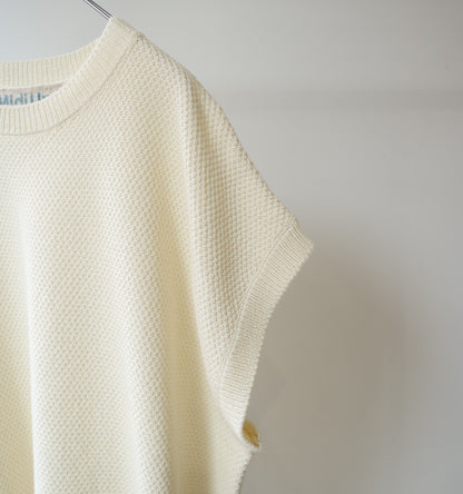 cocoon knit vest
