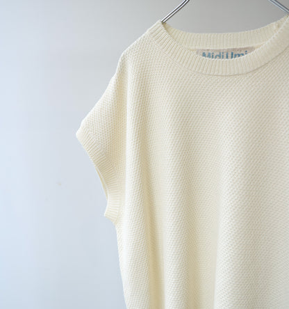 cocoon knit vest