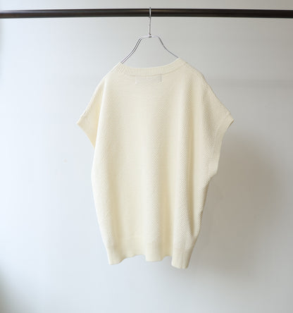 cocoon knit vest