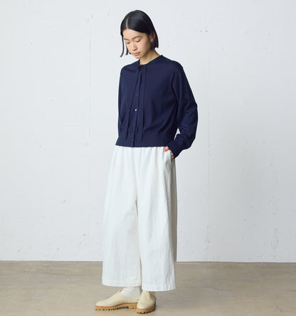 bow-tie knit cardigan