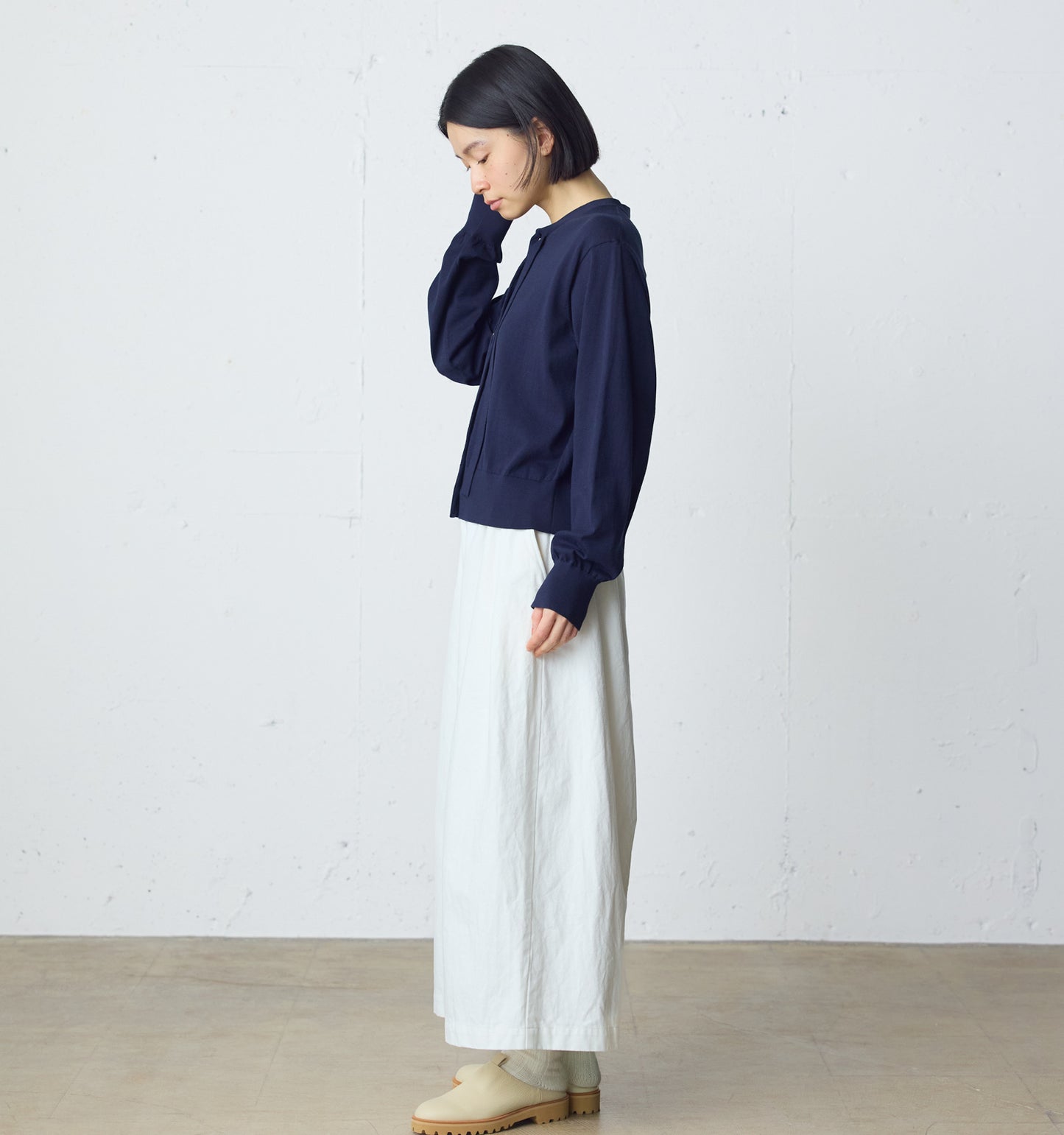 bow-tie knit cardigan