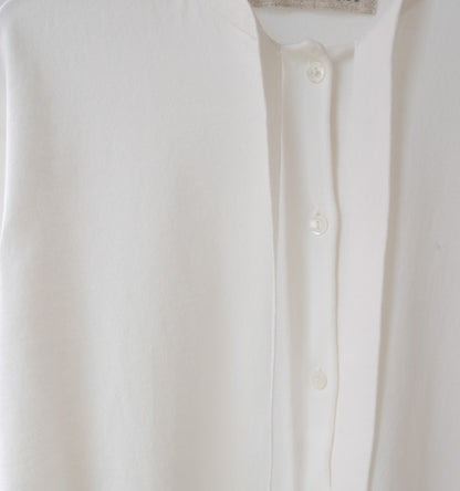 bow-tie knit cardigan