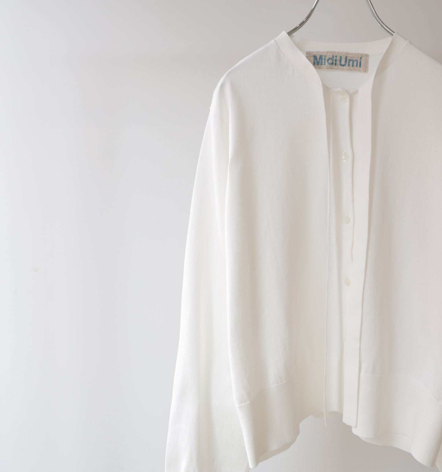 bow-tie knit cardigan