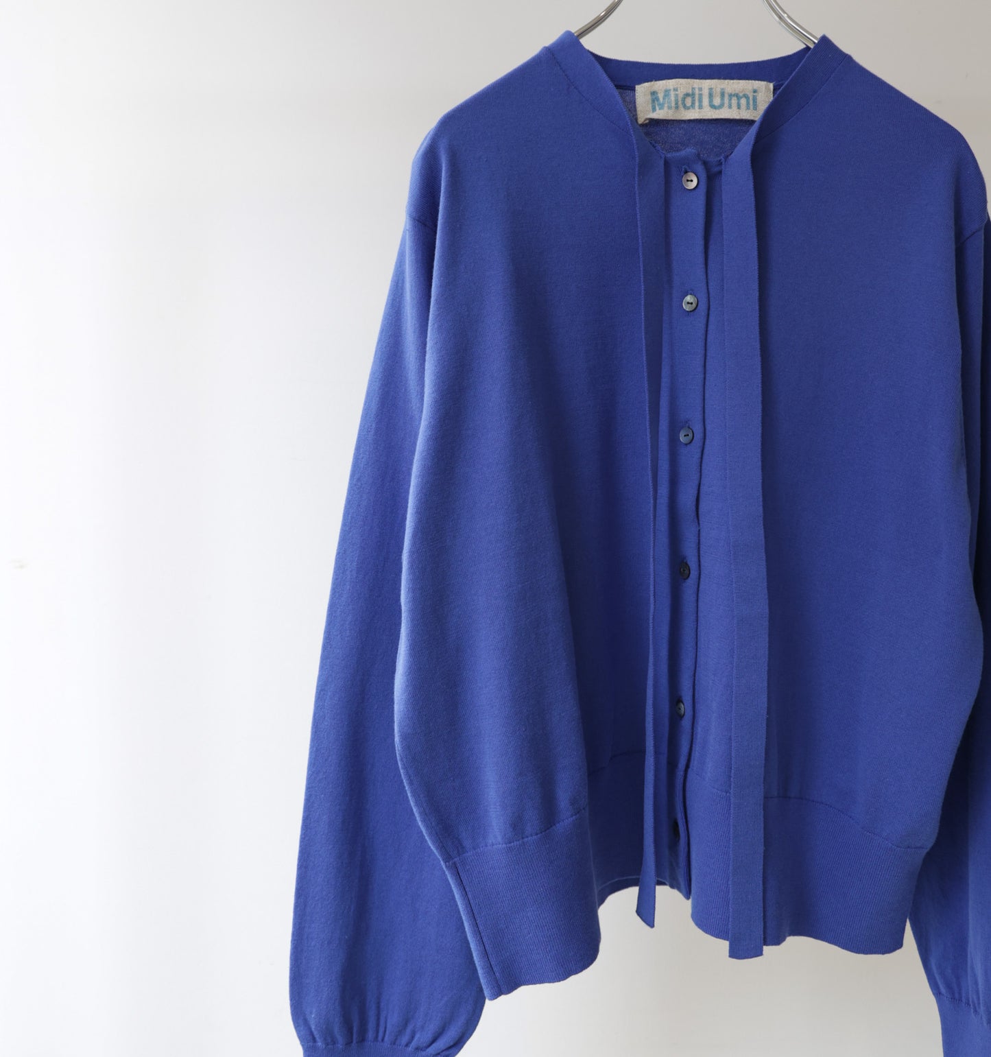 bow-tie knit cardigan