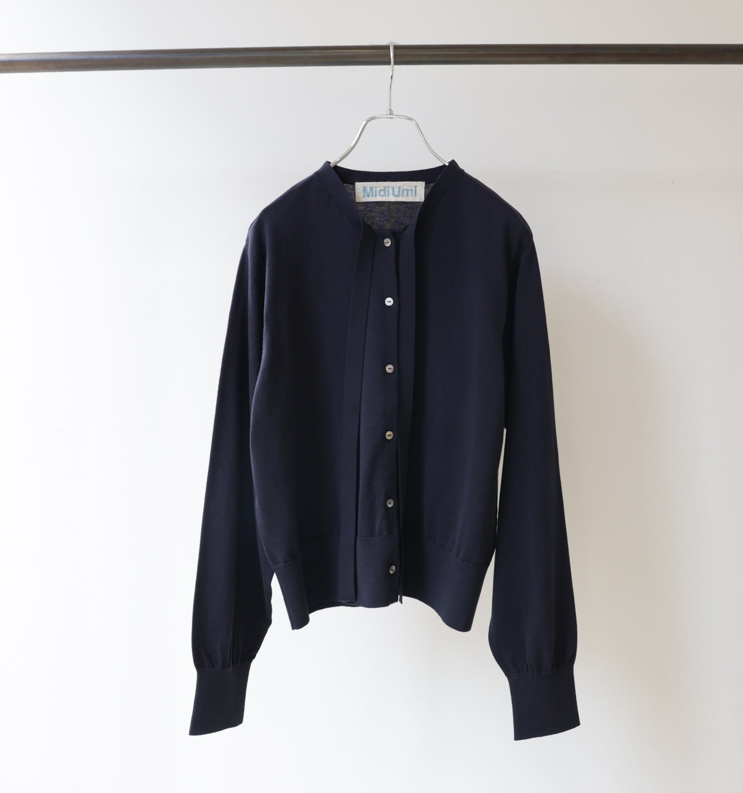 bow-tie knit cardigan