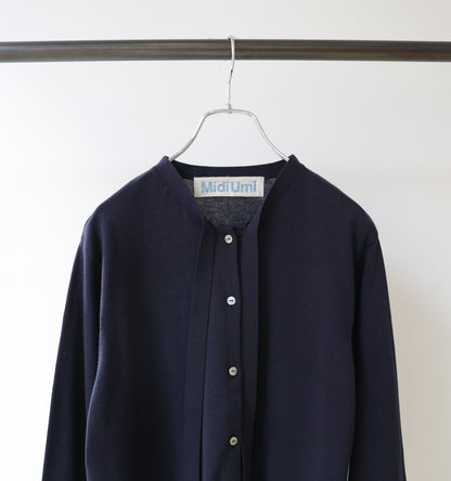 bow-tie knit cardigan