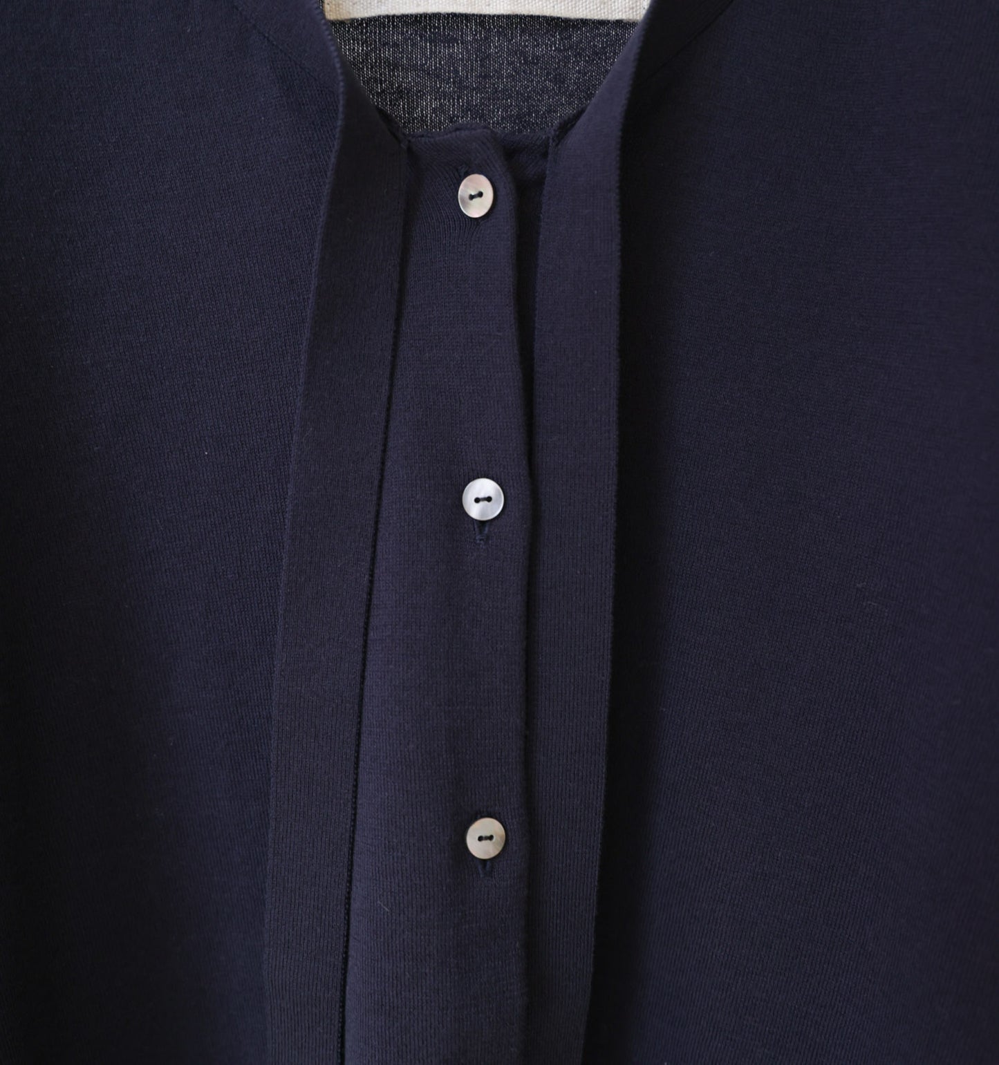 bow-tie knit cardigan