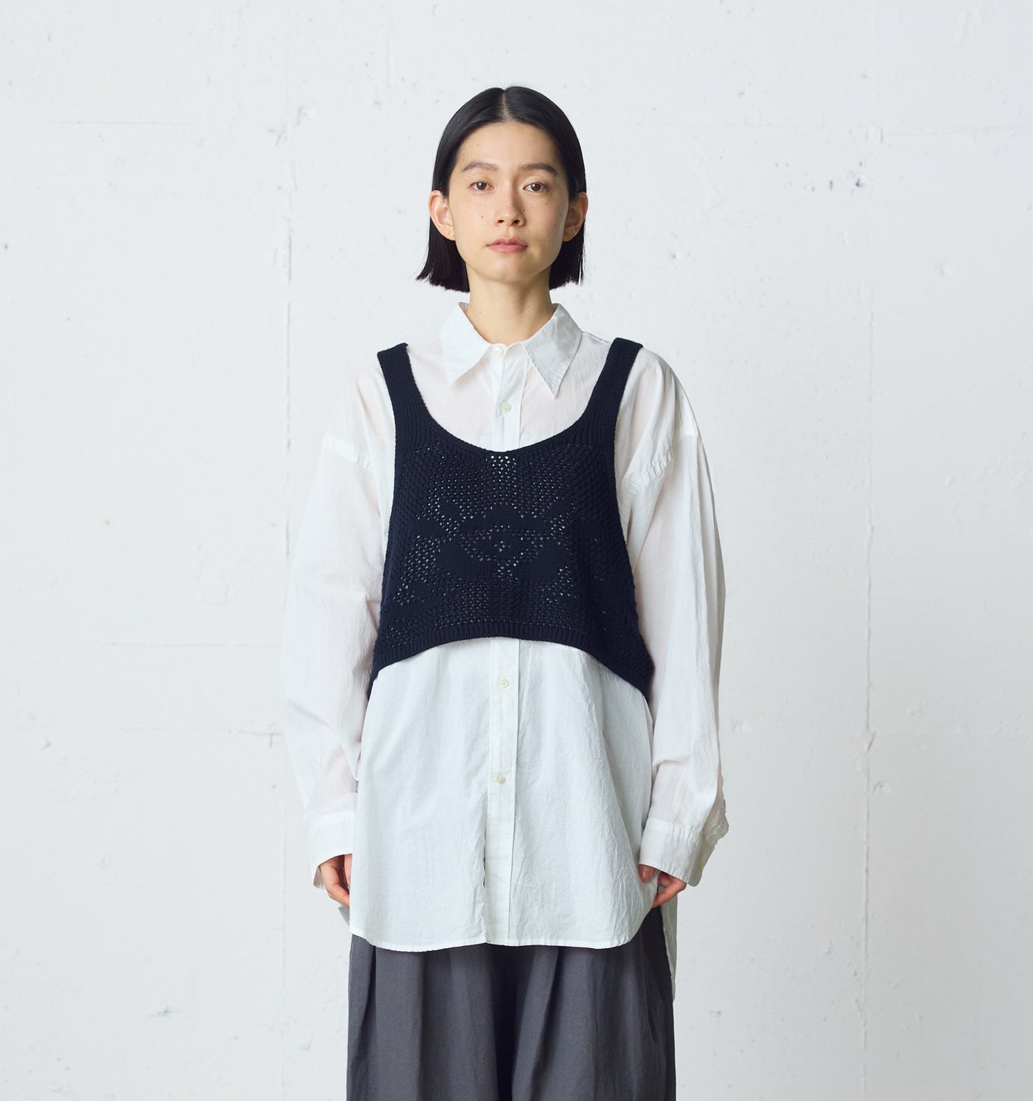2way needle work vest