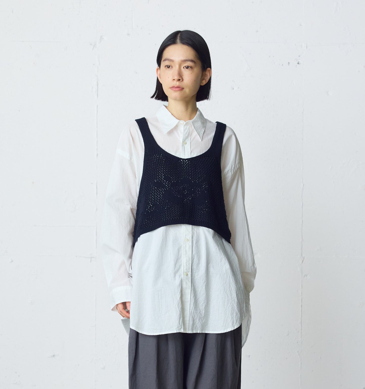 2way needle work vest