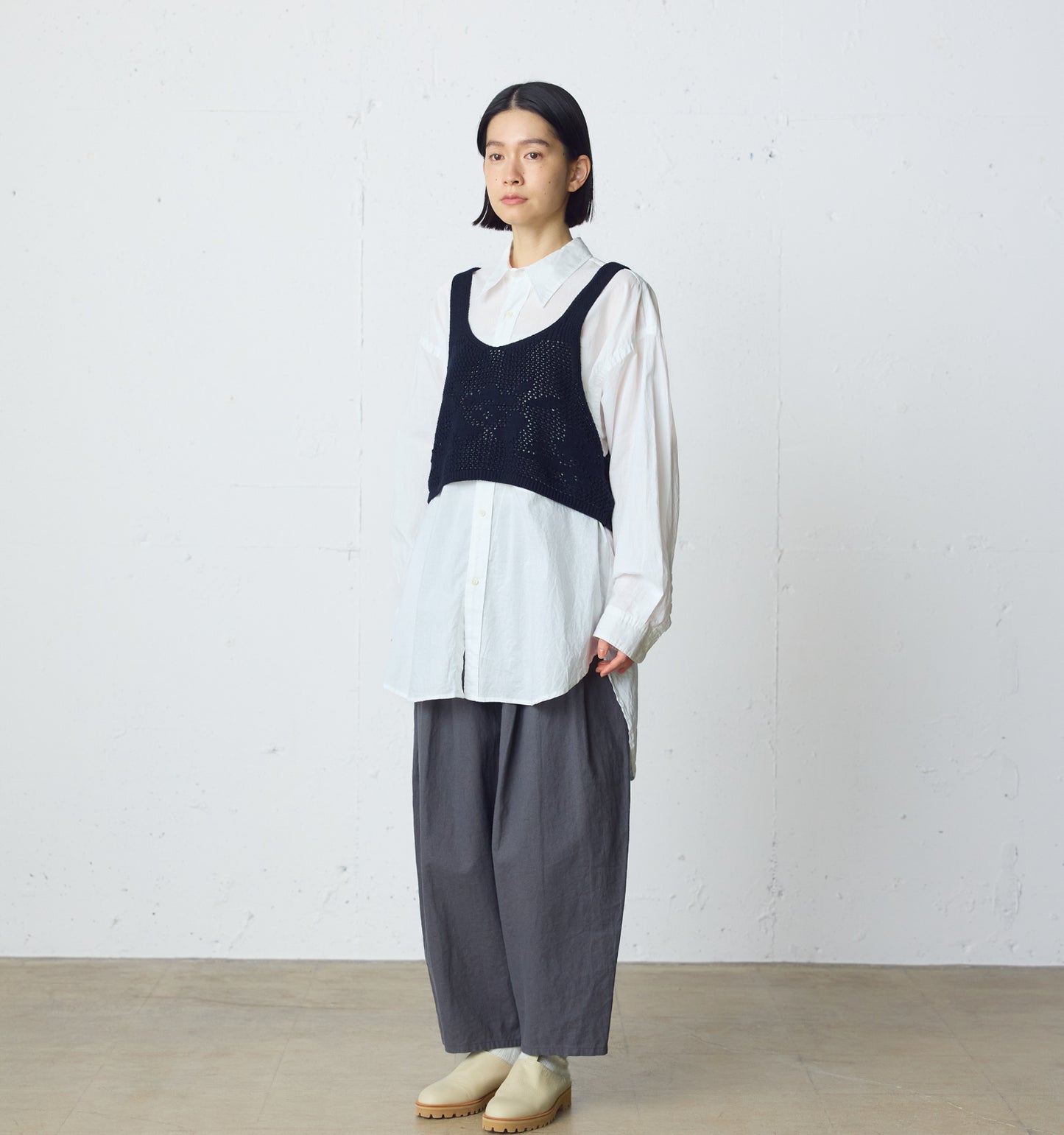 2way needle work vest