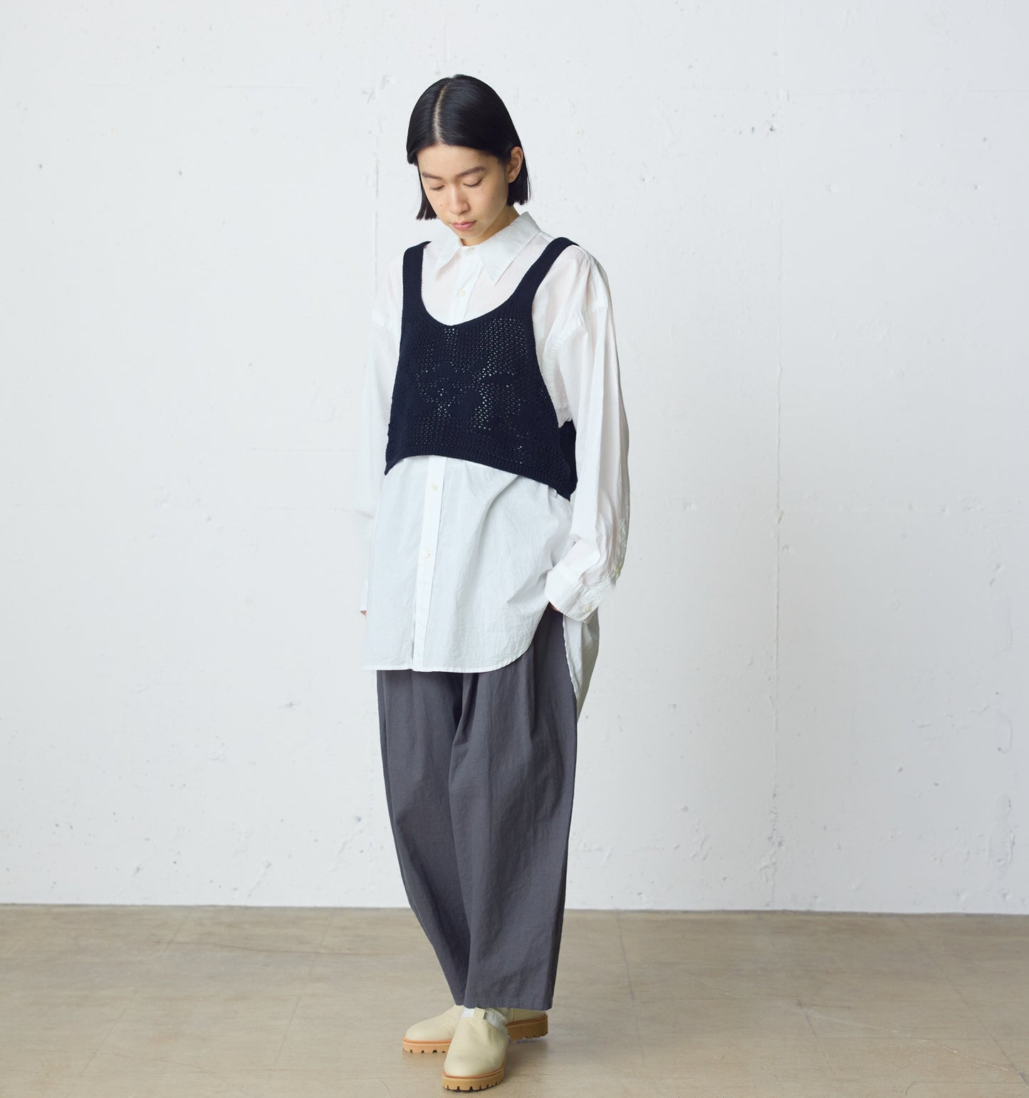 2way needle work vest