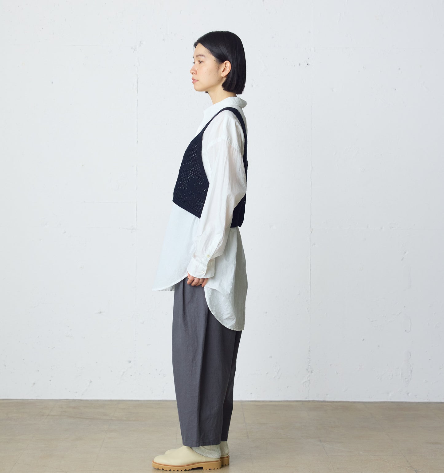 2way needle work vest