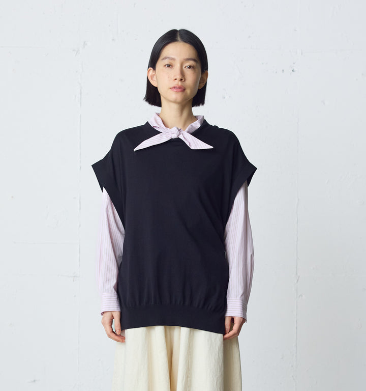 side ribbon vest