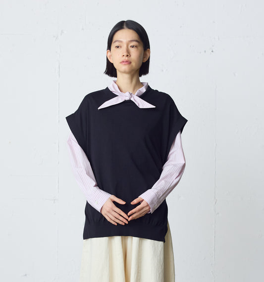 side ribbon vest
