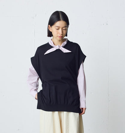 side ribbon vest