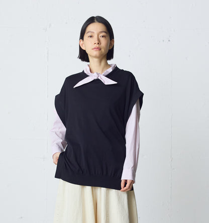 side ribbon vest