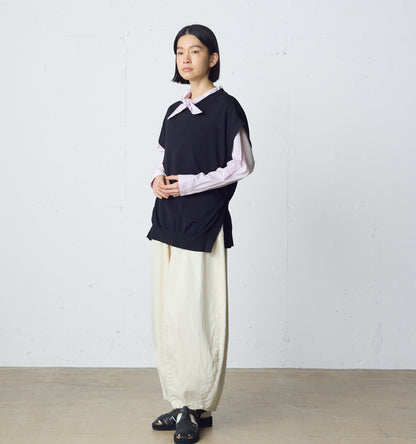 side ribbon vest