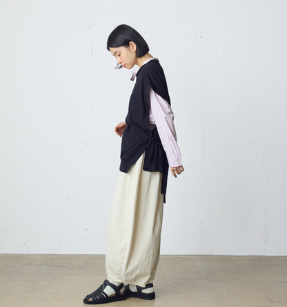 side ribbon vest