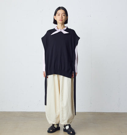 side ribbon vest