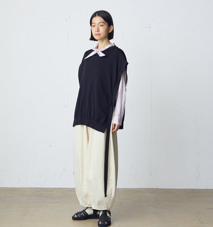 side ribbon vest