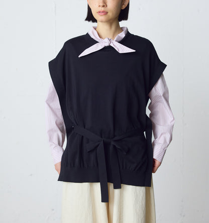 side ribbon vest