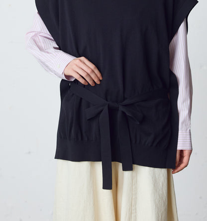 side ribbon vest