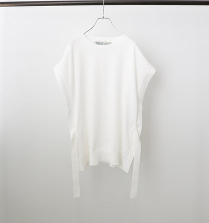 side ribbon vest