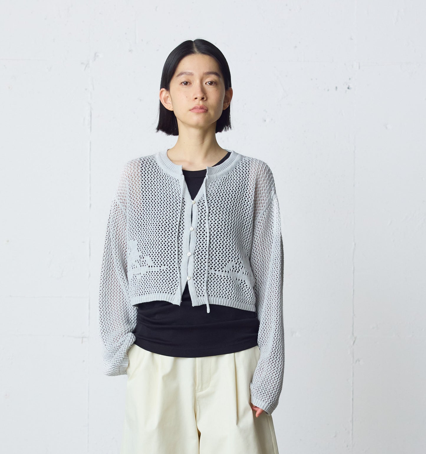 needle work cardigan