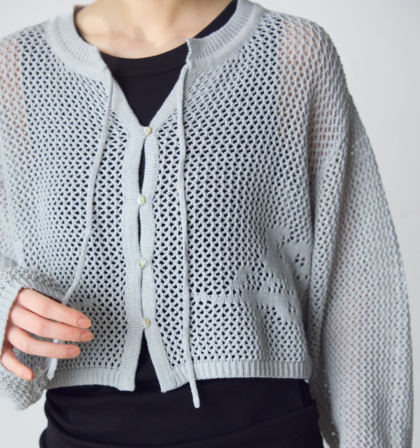 needle work cardigan