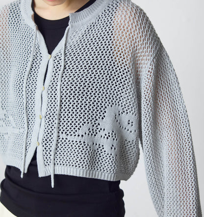 needle work cardigan
