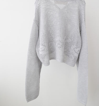 needle work cardigan