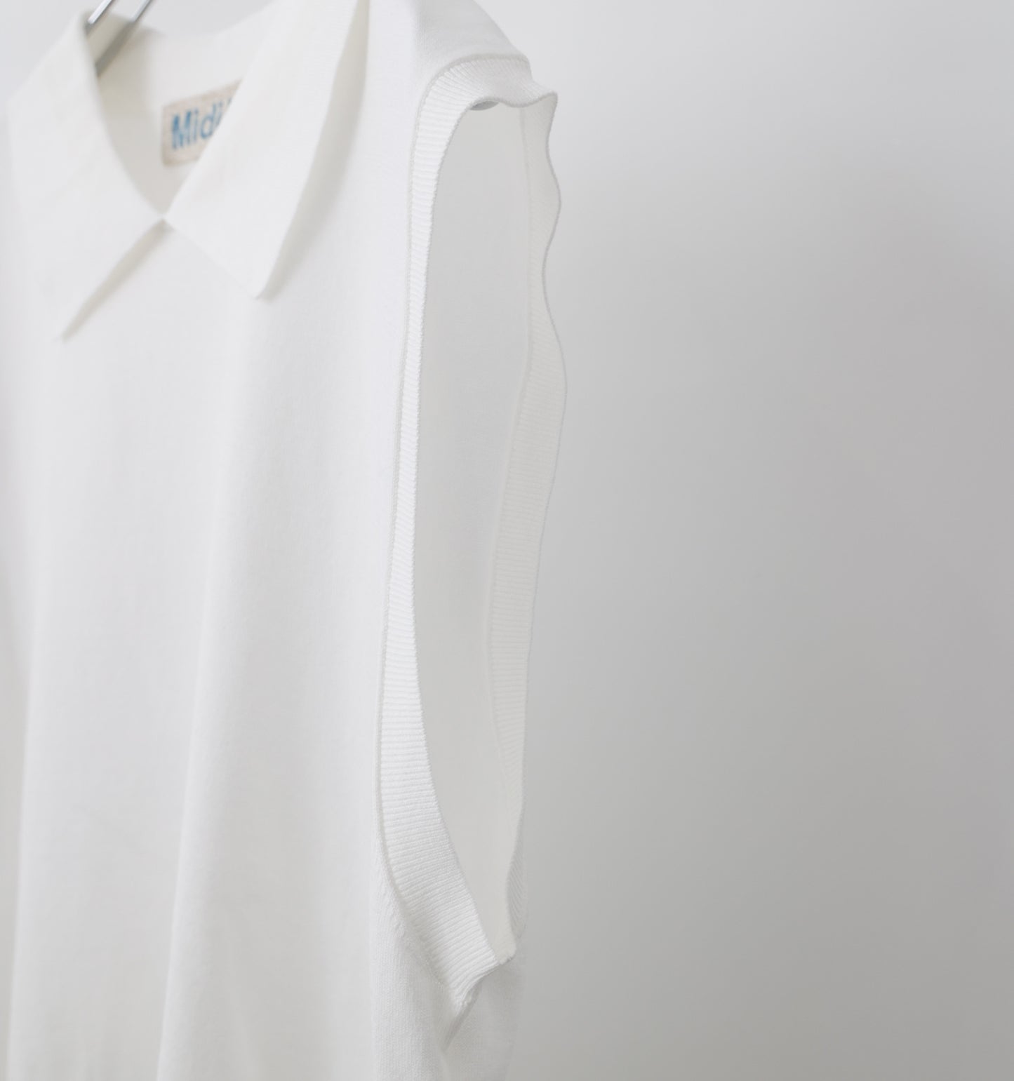 collared knit vest