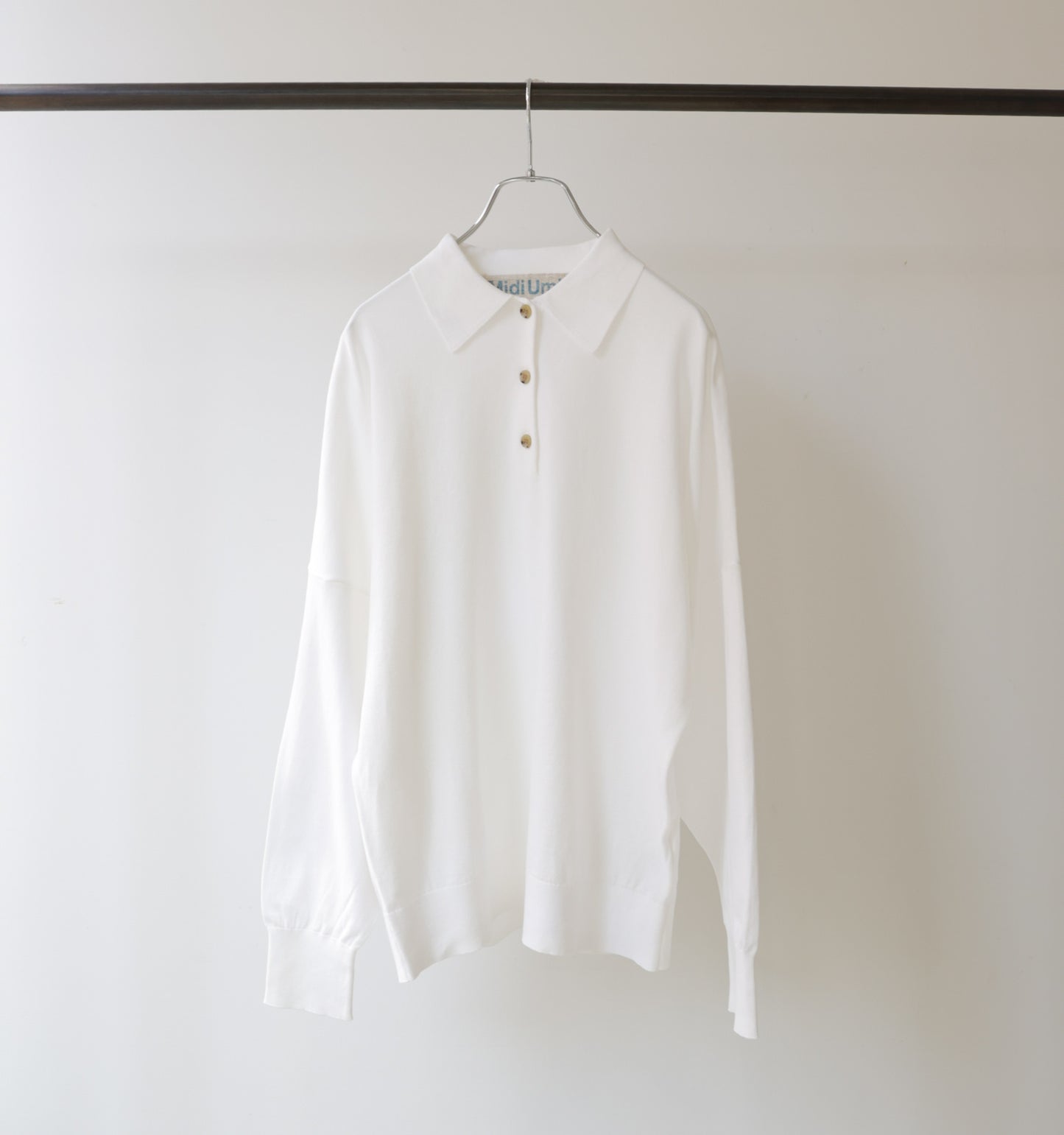 wide knit polo