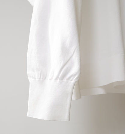 wide knit polo
