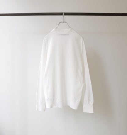 wide knit polo