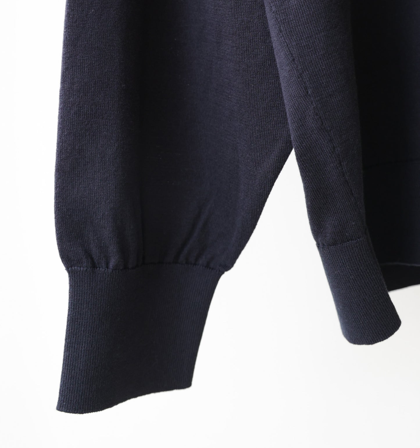 wide knit polo