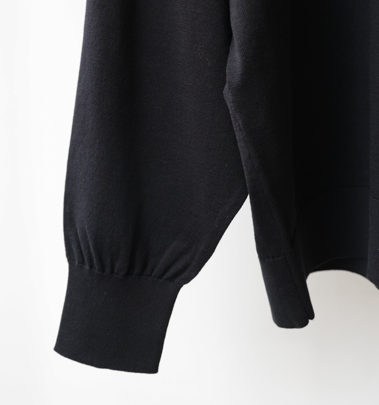 wide knit polo