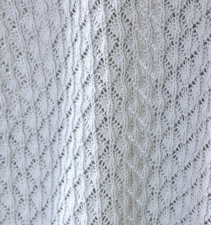 mesh knit vest