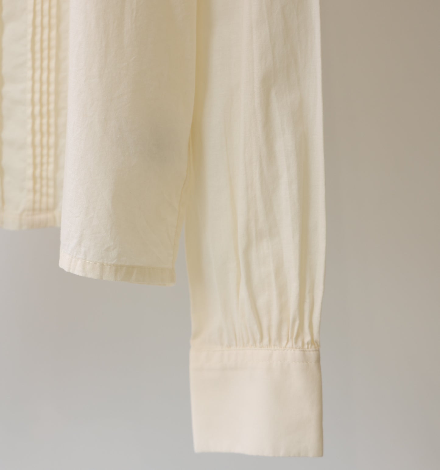 pin tuck lace shirt
