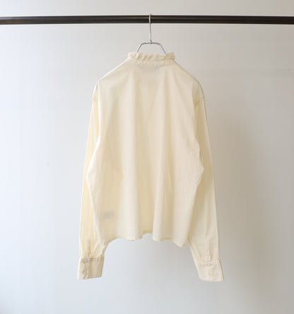 pin tuck lace shirt