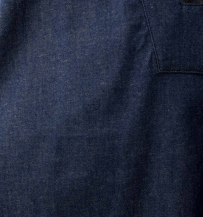 denim side strap vest