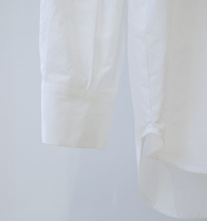 stand collar big shirt